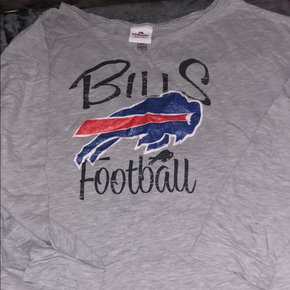 Majestic bills sweat shirt
